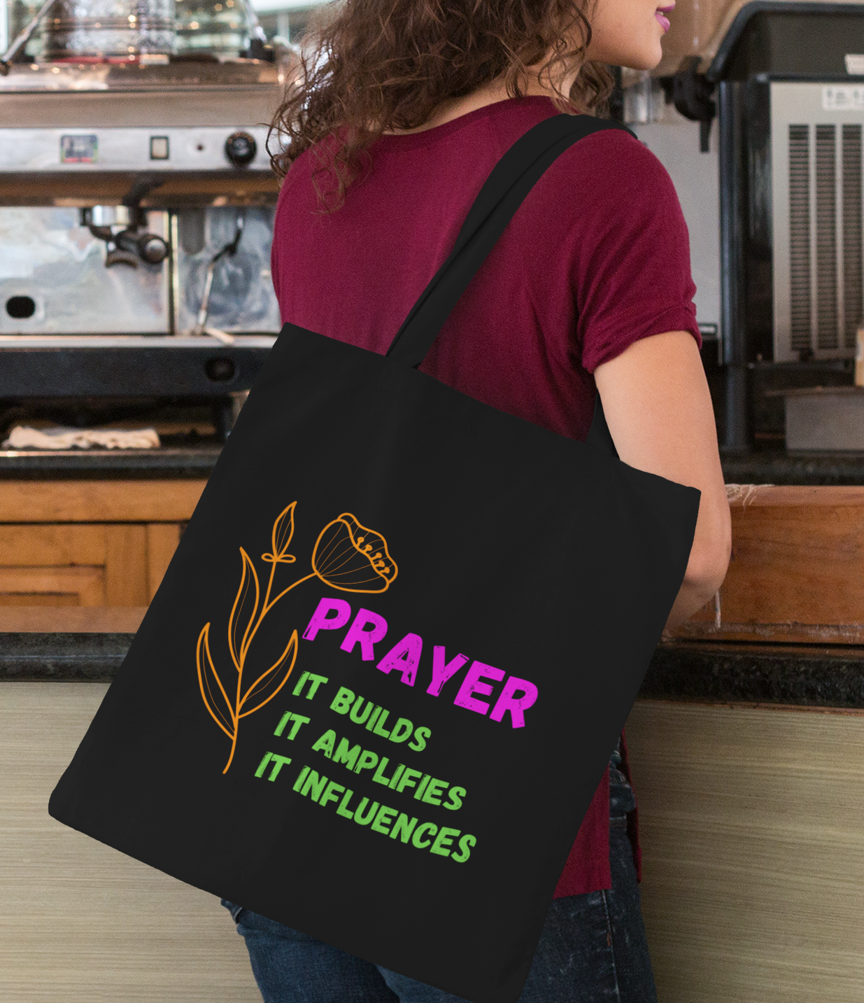 Prayer Essence Tote bag